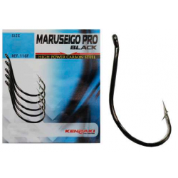 Anzol Kenzaki Maruseigo Pro Black 116F - Tamanhos