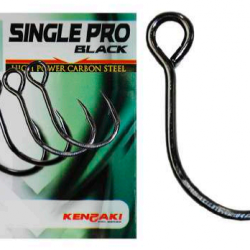 Anzol Kenzaki Single Pro Black 531 - Tamanhos
