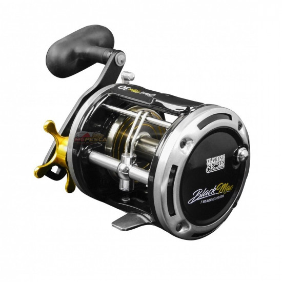 Carretilha Marine Sports Black Max Plus 30 DIREITA Carretilha Marine Sports Black Max Plus 30 DIREITA