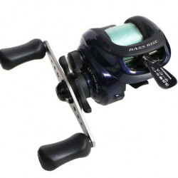 Carretilha Shimano Bass Rise Com Linha