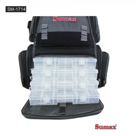 Bolsa Sumax SM-1714 com 4 estojos Bolsa Sumax SM-1714 com 4 estojos